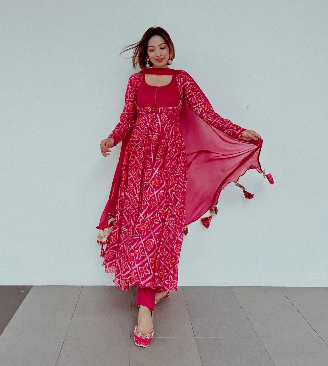 IMG-20230323-WA0018 Traditional Punjabi Suit For Women's In Red Color