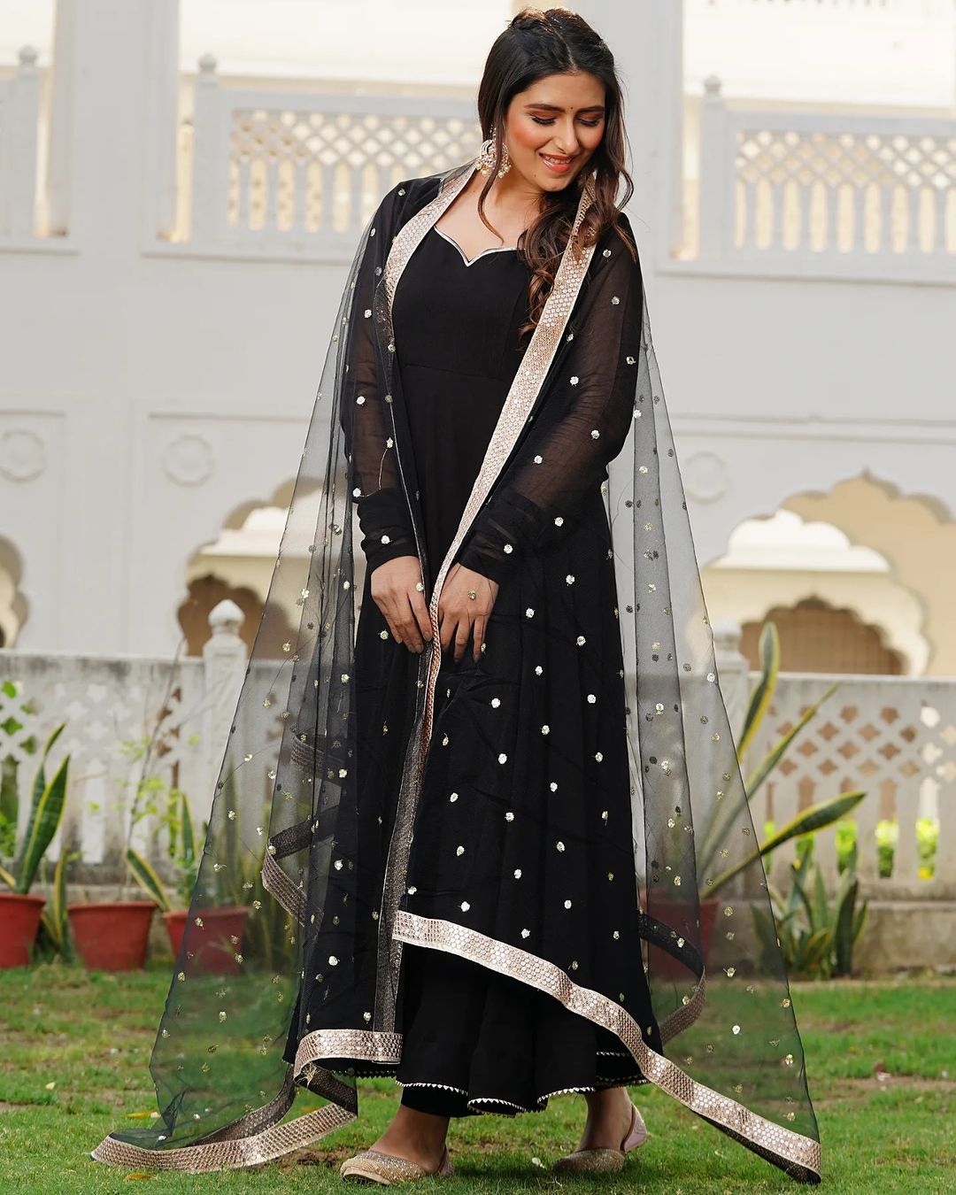 IMG-20230323-WA0021 Black Color Anarkali Suit Set For Women