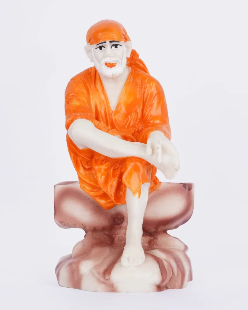 Blessed Sai Baba statue exuding sacredness and divine grace discounted rate