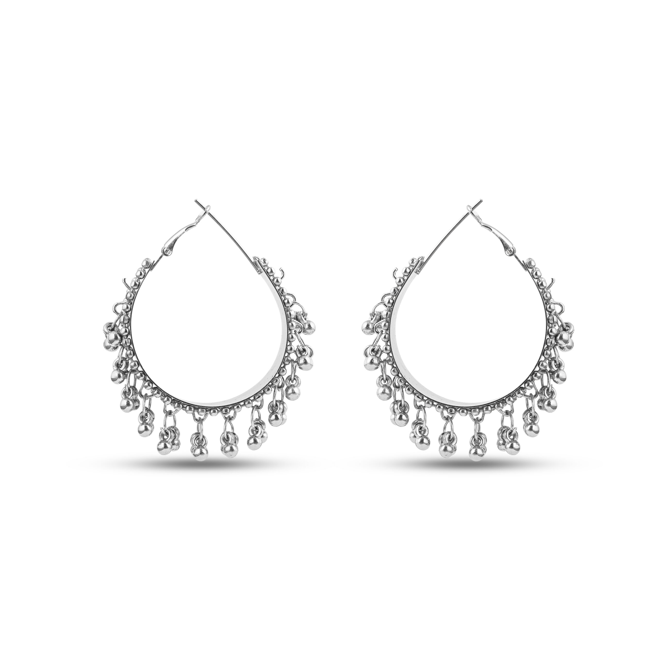 handmade oxidized necklace german silver antique hoop earrings german silver oxidized jewelry handmade oxidized set pendant earring bracelet beautiful fashion jewellery bollywood style Indian