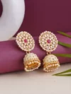 Indian Pakistani jaipur minakari beautiful earrings peacock bird beautiful black gold colorful perfect gift ethnic wear for her festival royal stylish bollywood classy traditional 100% authentic handwork